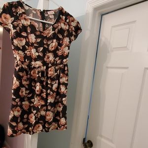 Baby doll rose dress